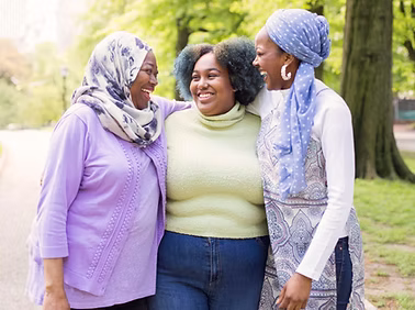 Daughters Spending Quality Time with Mom