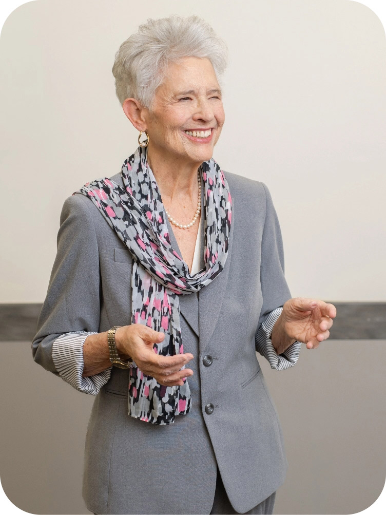 Rosanne Giving A Presentation